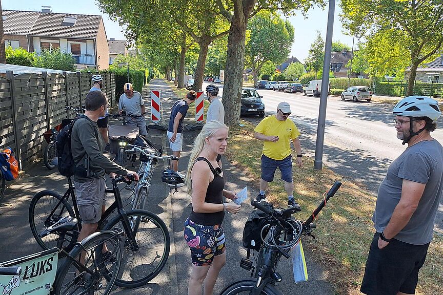Begehung Schadenstelle Krefeld - Begehung Schadenstelle